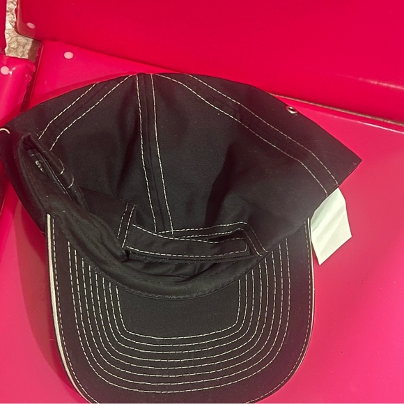 BACARDI Silver Low Carb Black Cherry Hat Cap Adjustable NWT - Picture 2 of 4